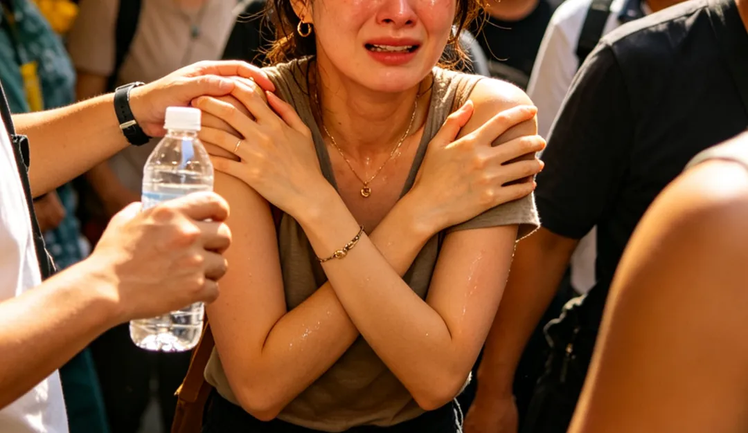 民眾應養成隨時喝水習慣,不要等到口渴才補充。(示意圖/AI生成圖)