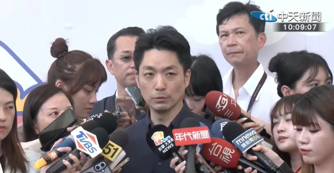 蔣萬安受訪。（圖/中天新聞）