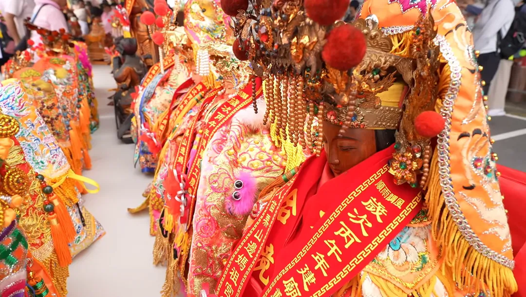 108尊分靈出去的媽祖「返鄉」見證。（圖／山邊媽祖宮提供）