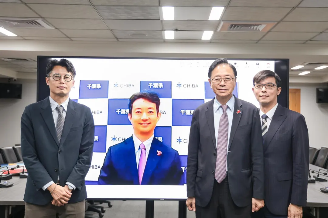 張善政期許桃園與千葉友誼穩定成長。（圖／桃園市政府）