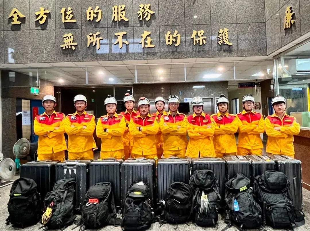 高虹安表示，新竹市消防局特搜隊已完成全裝點檢並回報消防署。（圖／翻攝高虹安臉書）