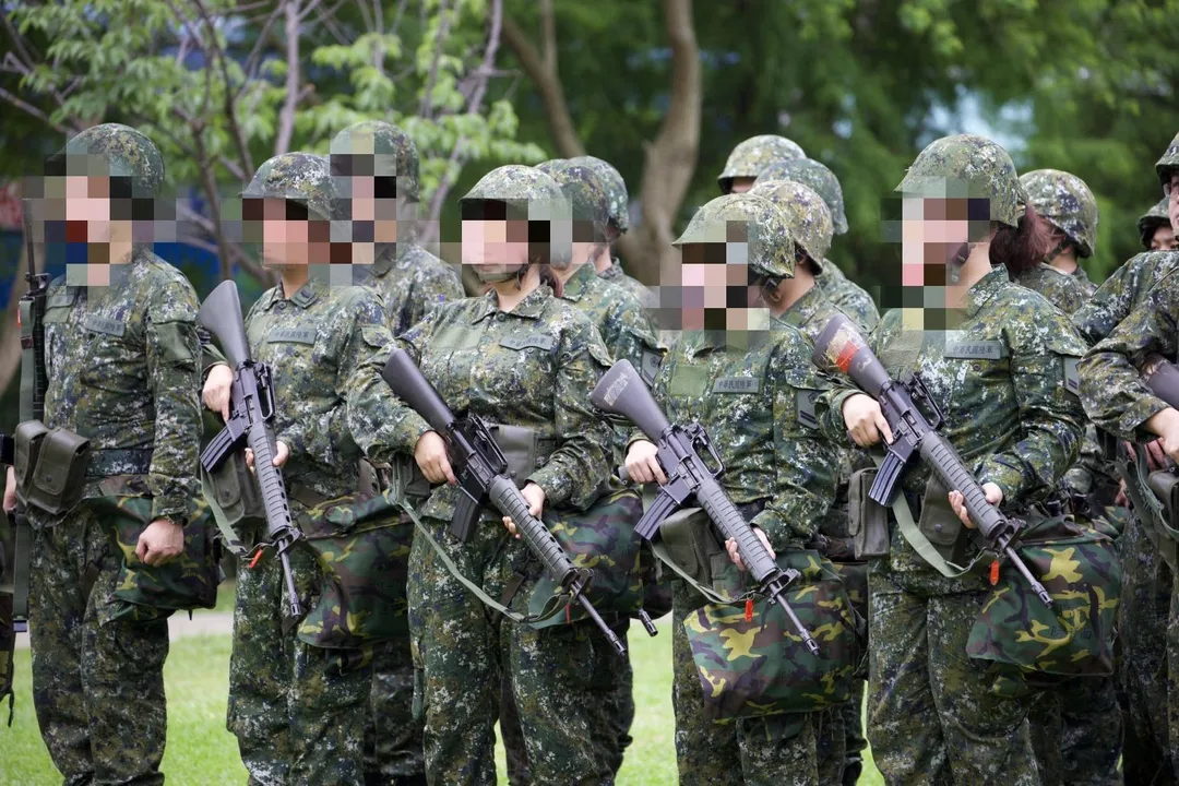 桃園陸軍269旅爆女女霸凌事件，圖中女兵與本新聞事件無關。（示意圖／中天新聞）