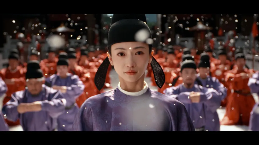 吳謹言在《御廷謠》飾演狠辣女狀元「孟廷輝」。(圖/Disney+ 提供)