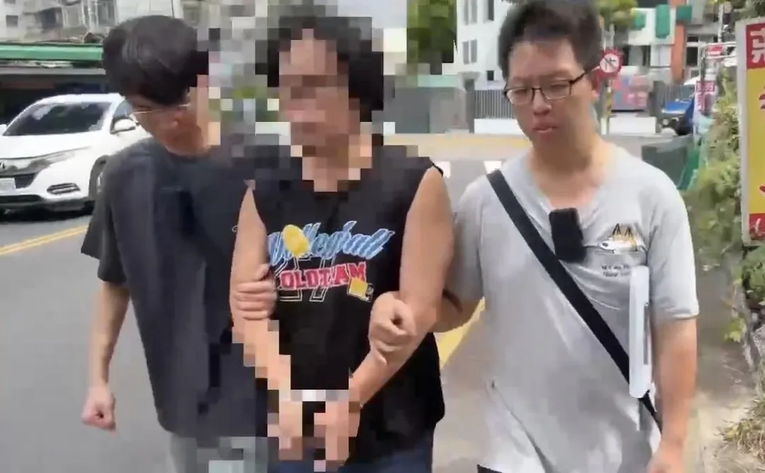 變態男遭移送新北地檢。（圖／翻攝畫面）