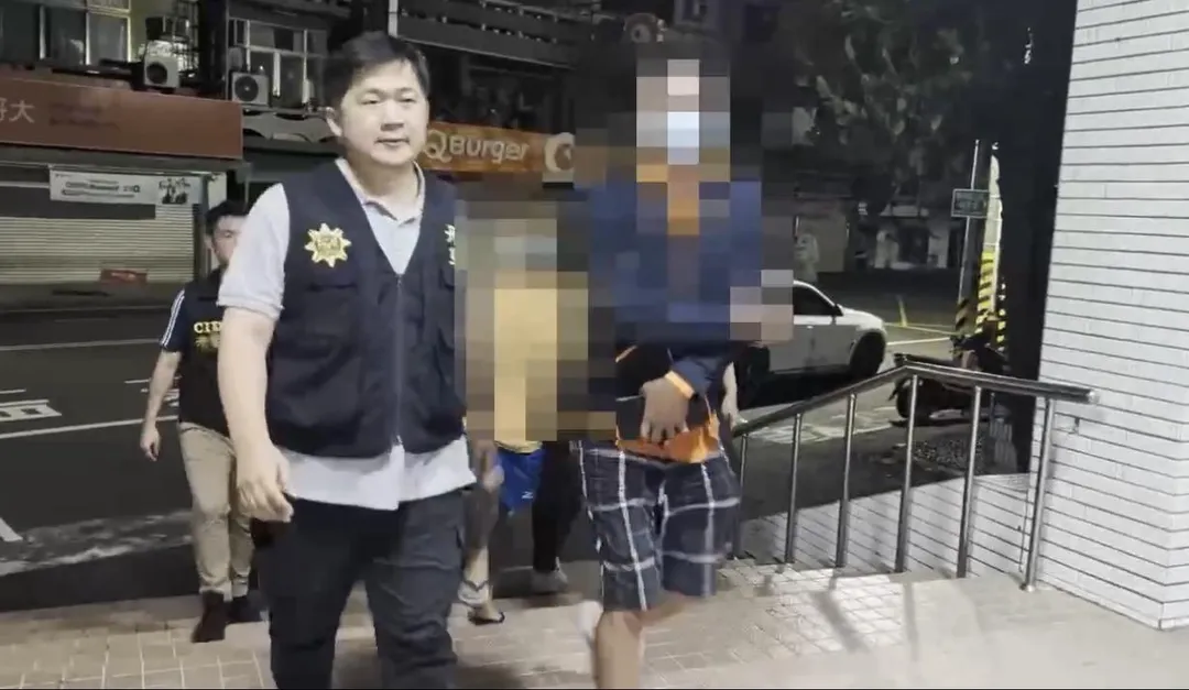 警方迅速查獲涉案嫌犯移送法辦。（圖／翻攝畫面）