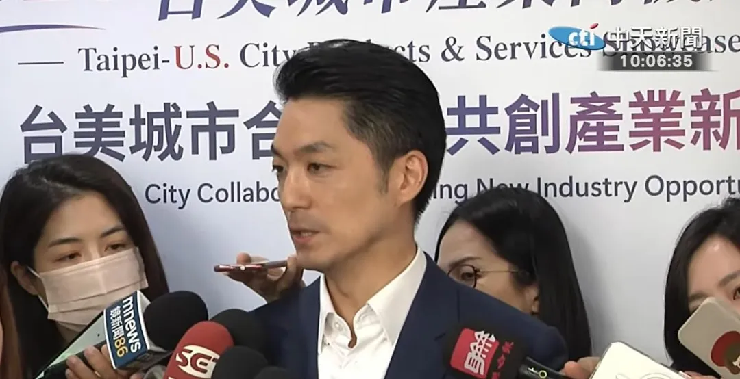 蔣萬安受訪。（圖/中天新聞）