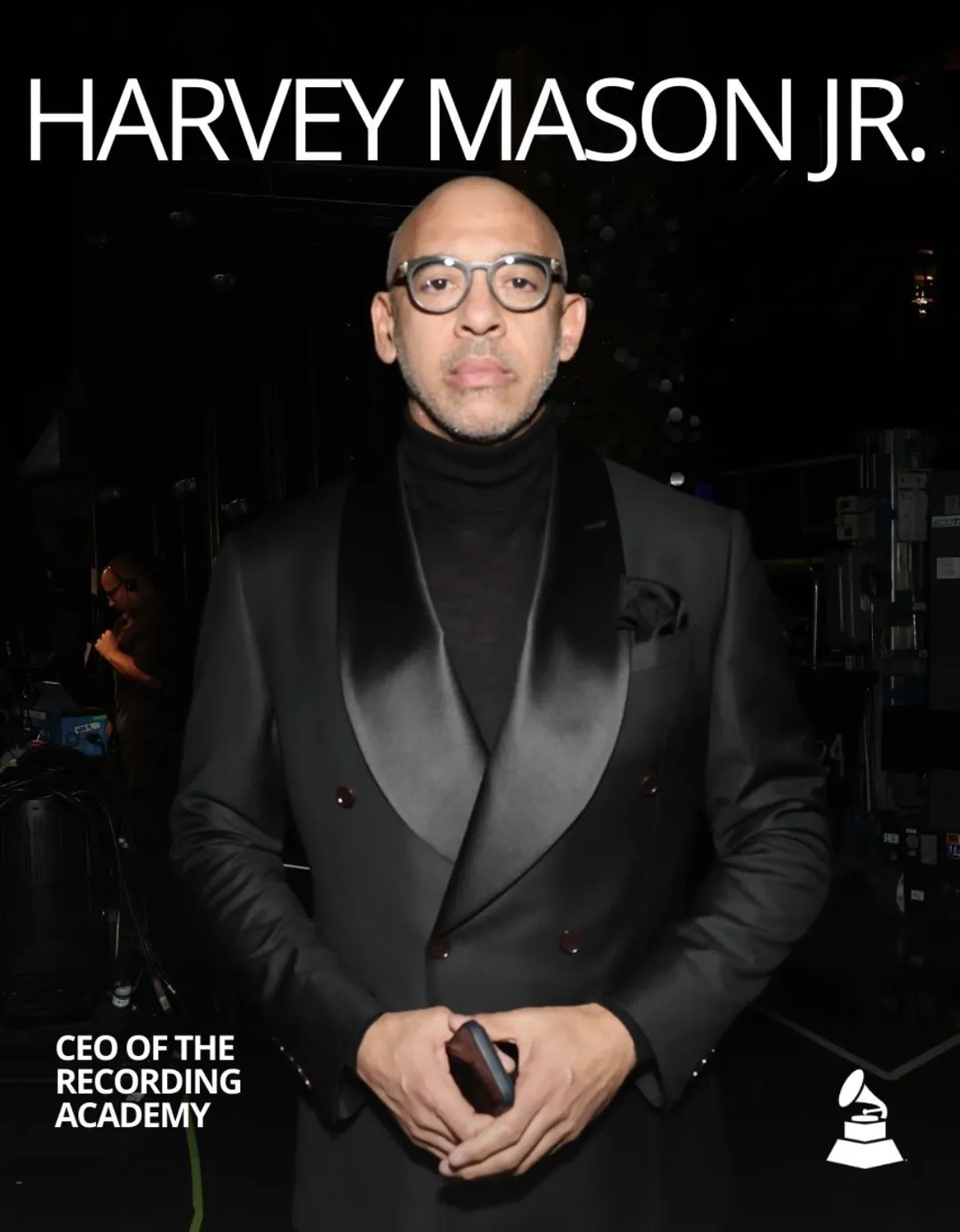 Harvey Mason Jr. 現任美國唱片學院執行長。(圖/翻攝自Harvey Mason Jr. IG)
