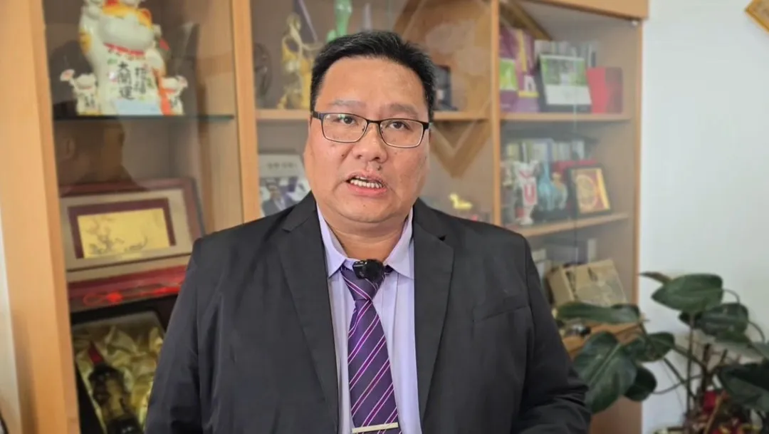 清華大學主任秘書詹鴻霖。（圖／中天新聞）