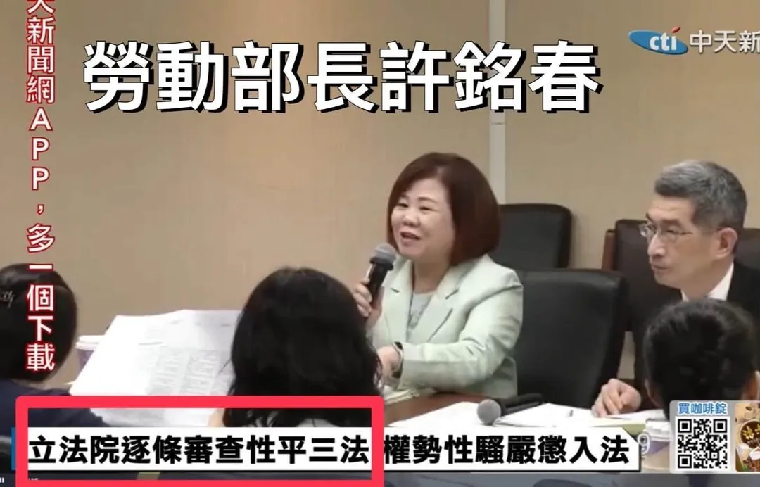 羅廷瑋質疑,主席宣布進入協商後,無論審查法案或預算,歷任部會首長都可以坐在協商桌前發言,為什麼李洋不行?(圖/翻攝羅廷瑋臉書)