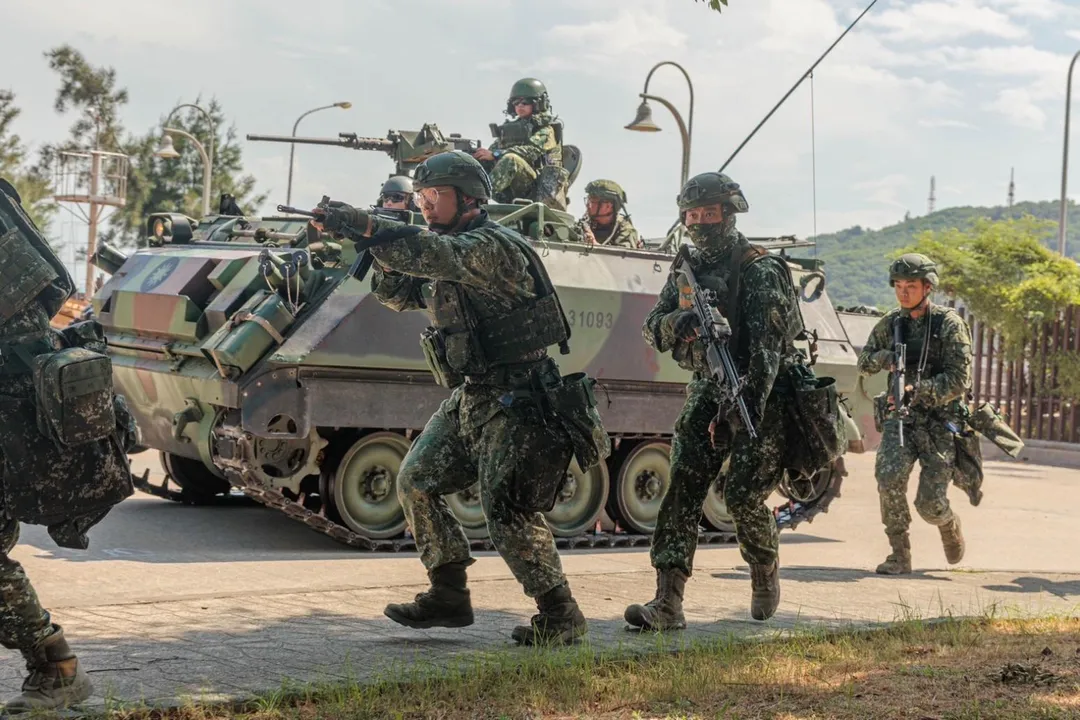 國軍官兵示意圖。(圖/國防部)