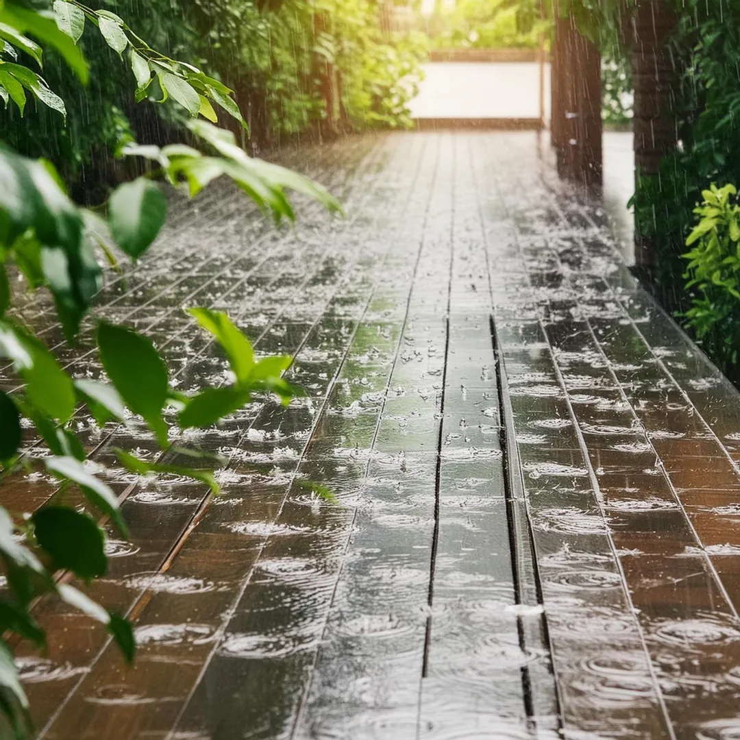 農曆七月本身正值夏末初秋，天氣仍然炎熱，加上午後雷陣雨及颱風影響，氣候容易出現快速變化。（示意圖／AI生成圖）