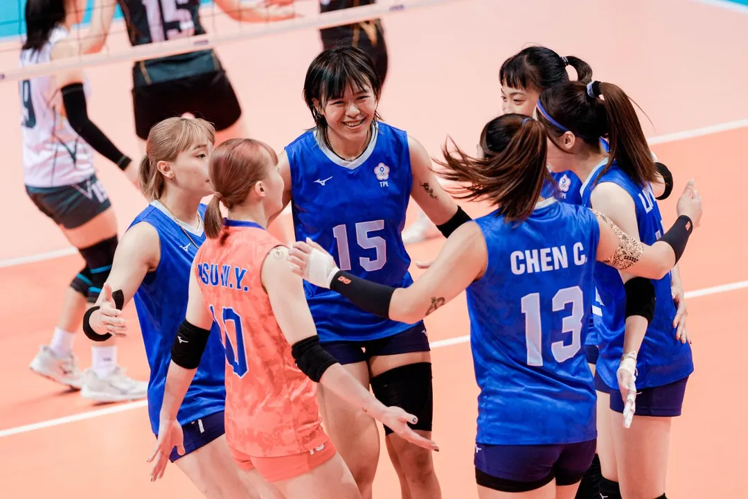 中華女排開門紅。（圖／sportfoto.aj提供）