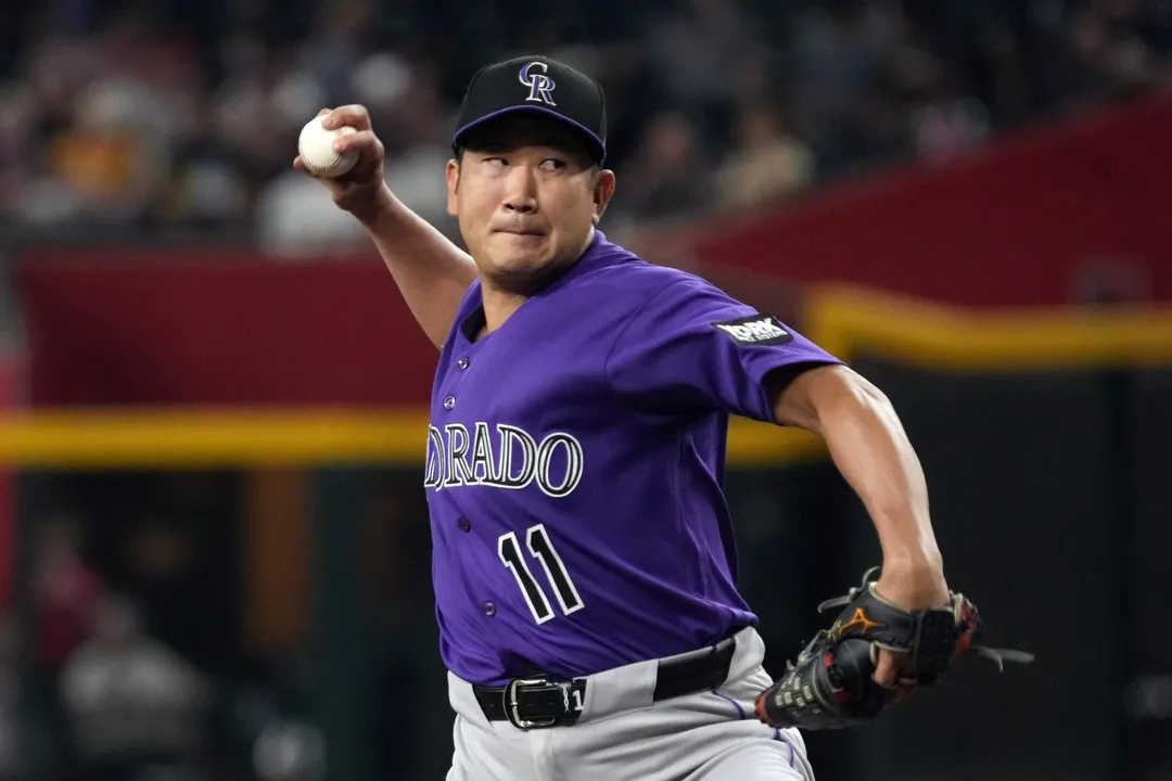 菅野智之挨轟後仍回穩拿下勝投。(圖/美聯社)