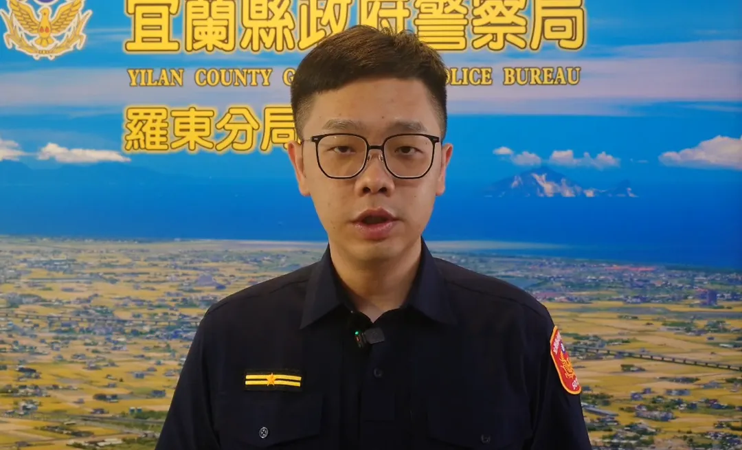 羅東警分局呼籲，民眾若遇財物遭竊，可撥打110或前往派出所報案，切勿因情緒激動做出危險行為，以免危及自己及他人安全。（圖／警方提供）