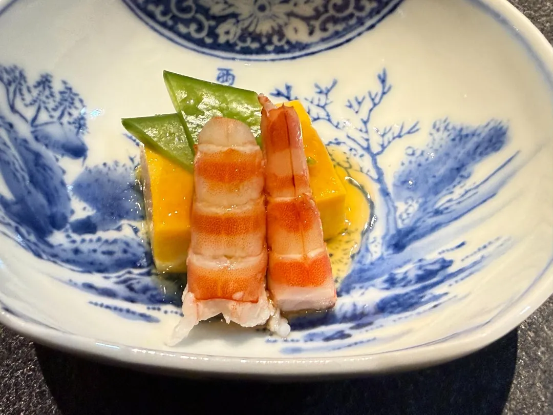 明蝦南瓜豆腐。（圖／黃宏輝提供）