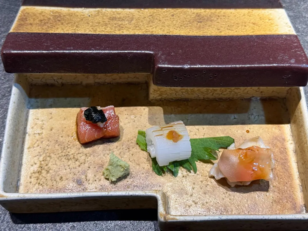 魚生三品。（圖／黃宏輝提供）