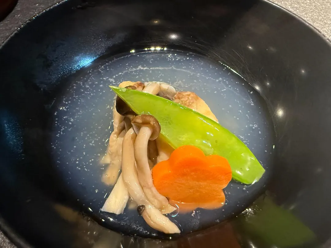 真鯛葛粉炸芡汁。（圖／黃宏輝提供）