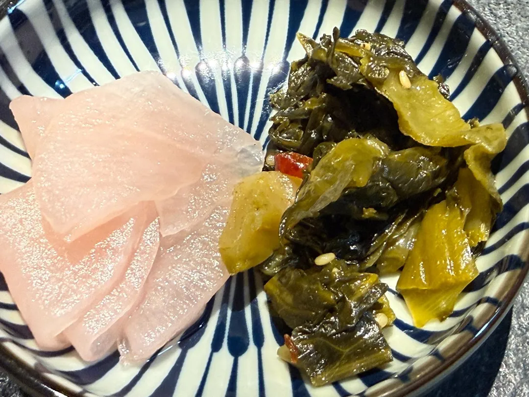 發酵芥菜炒辣椒。（圖／黃宏輝提供）