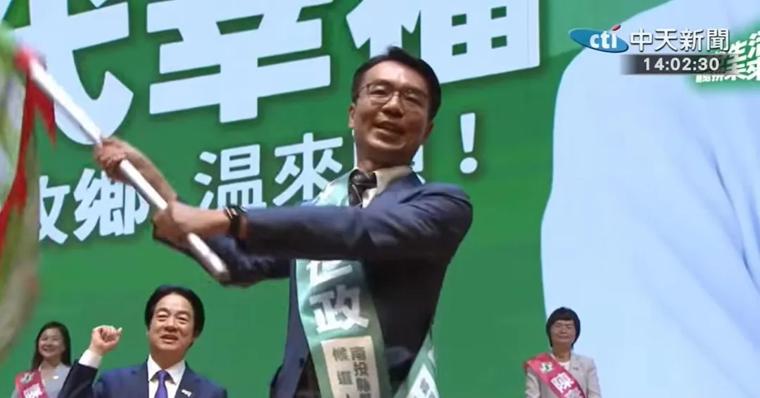 民進黨南投縣長參選人温世政。(資料照/中天新聞)