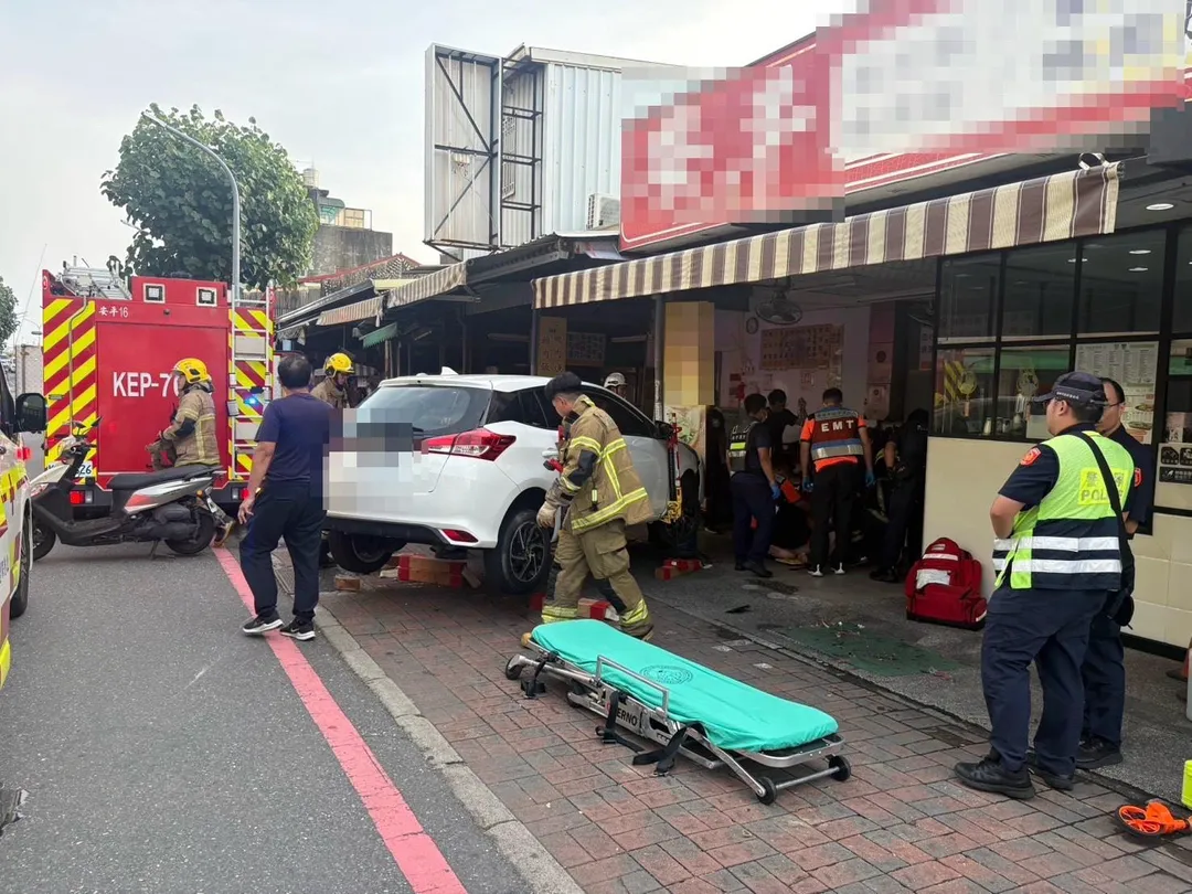 18歲黃姓女子剛考到駕照，駕駛租賃車輛載友人去台南遊玩不幸發生車禍。（圖／中天新聞）