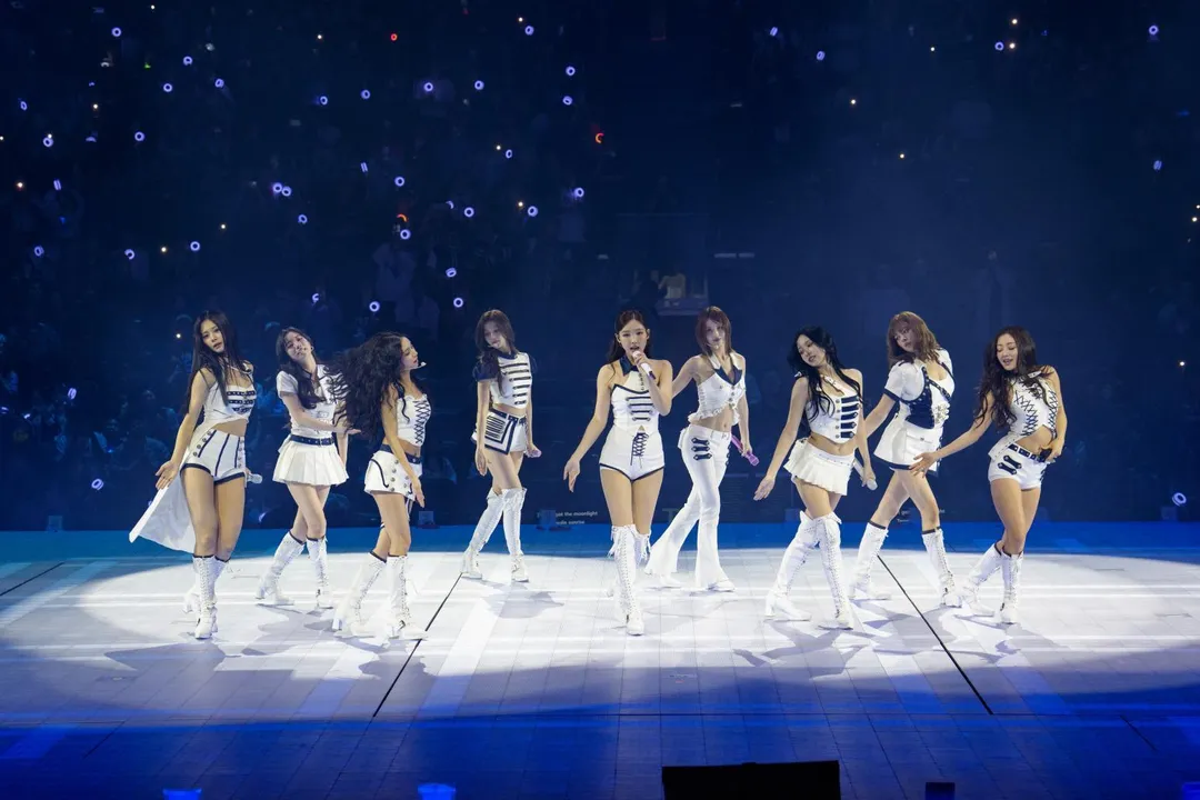 TWICE是南韓人氣女團。(圖/Live Nation Taiwan 提供)