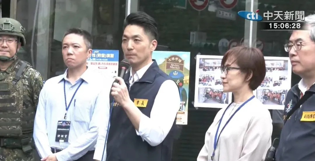 台北市長蔣萬安。(圖/中天新聞)