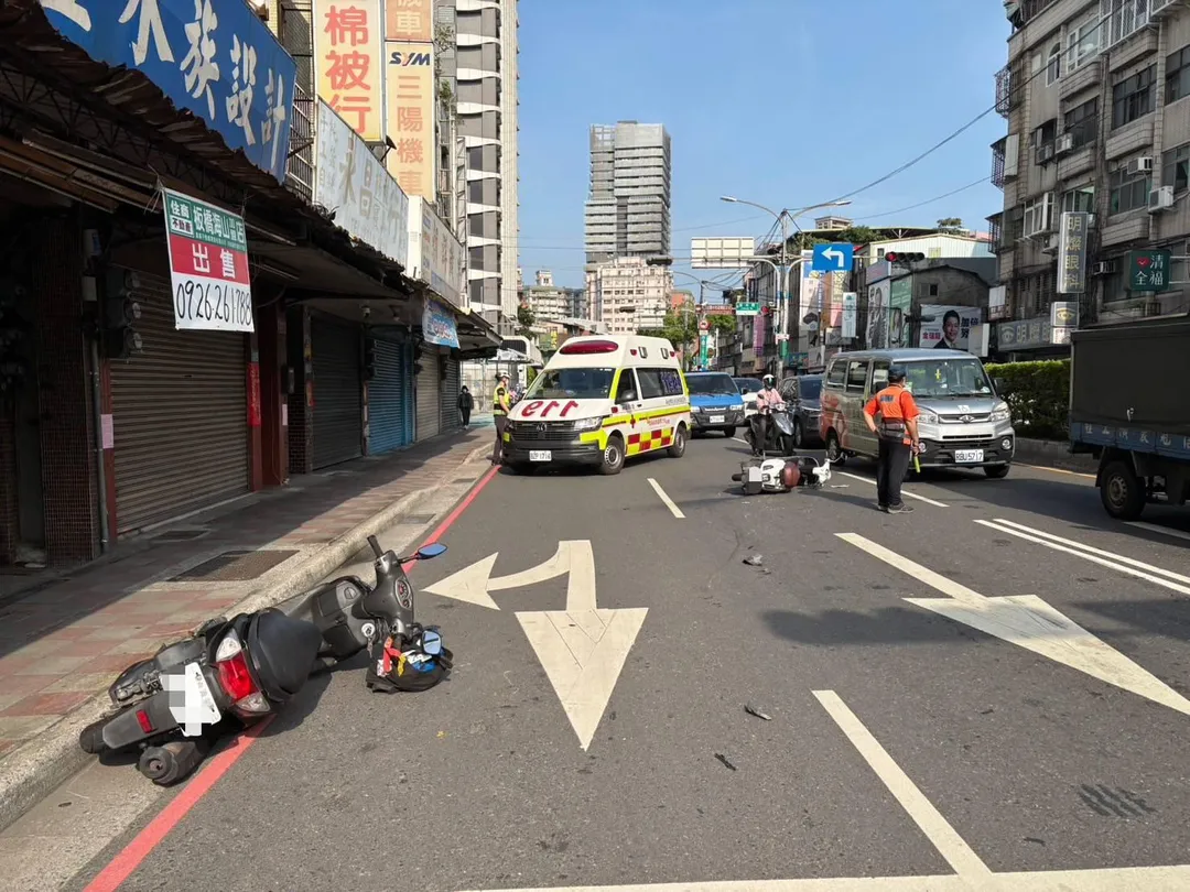 酒測正常竟藏毒！25歲男吸「喪屍煙彈」逆向撞車，雙雙送醫。（圖／警方提供）