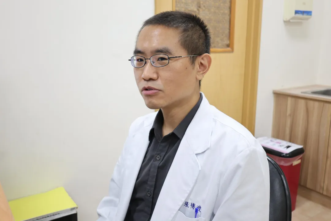 彰化醫院放射腫瘤科醫師張博竣。(圖/彰化醫院)