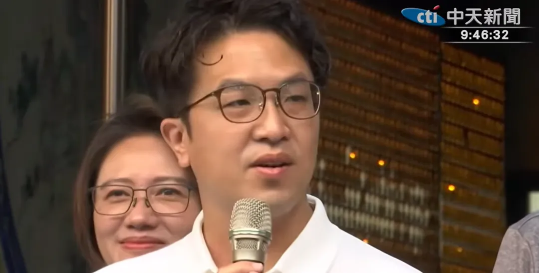民進黨台北市長參選人、立委沈伯洋。(圖/中天新聞)
