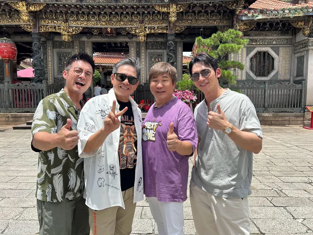 范逸臣、洪都拉斯、温昇豪近日擔任《下面一位》來賓。（圖／《下面一位》提供）