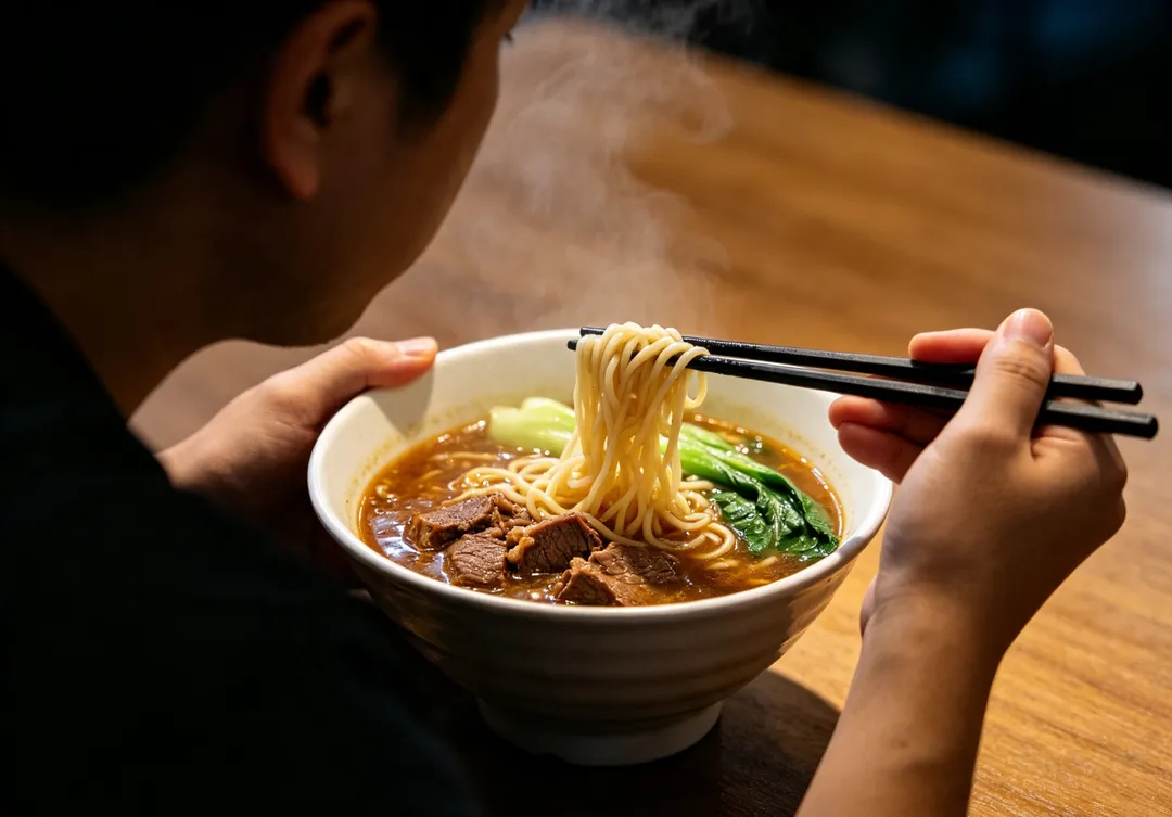 牛肉麵。(示意圖/AI生成)