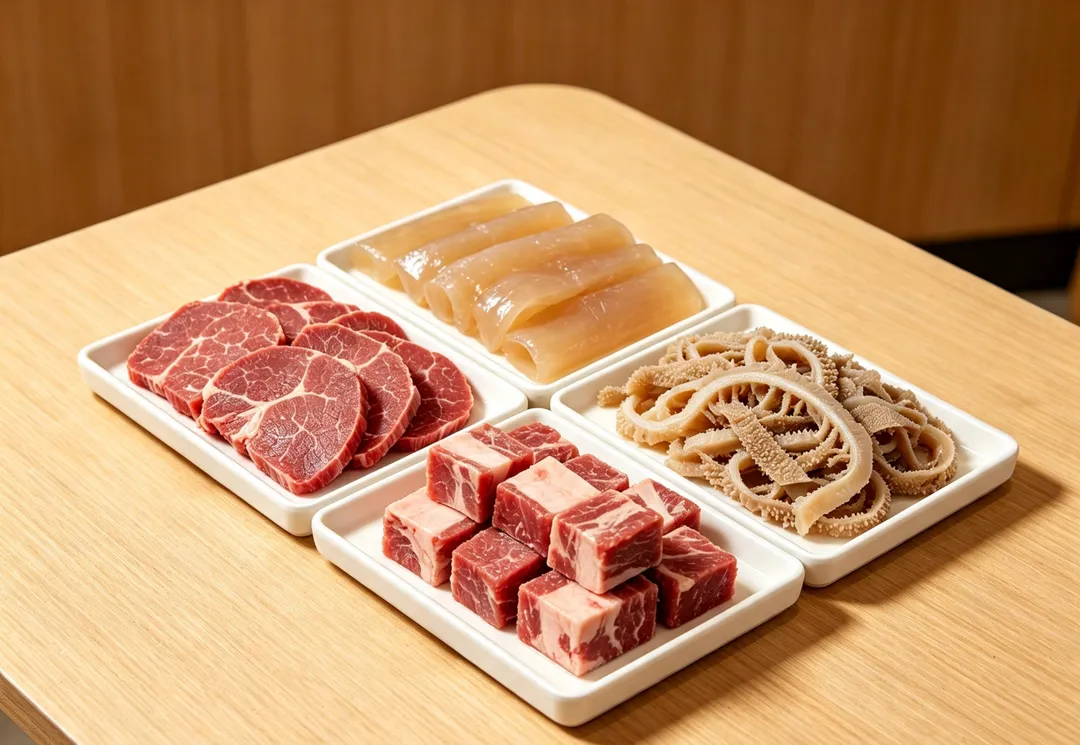 肉類則可選牛腱、牛筋，牛腩、牛雜等脂肪較高的部位則建議偶爾吃。（示意圖／AI生成圖）