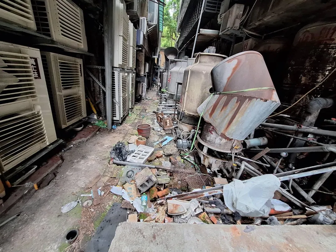 台北市政府工務局衛生下水道工程處推動後巷美化計畫。(圖/北市工務局衛生下水道工程處提供)