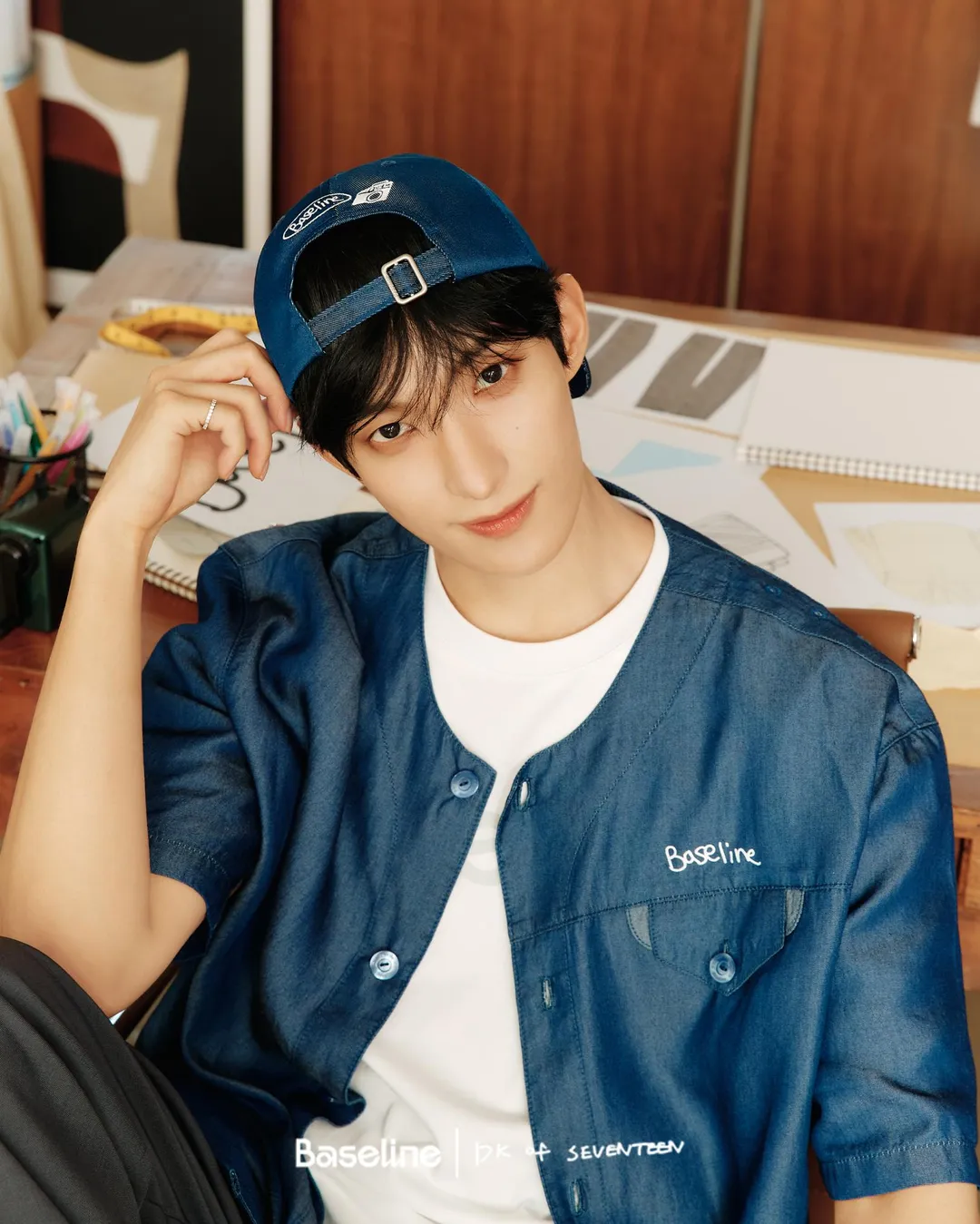 中信兄弟Baseline與SEVENTEEN DK推手繪聯名系列。（圖/Brothers Space 提供）