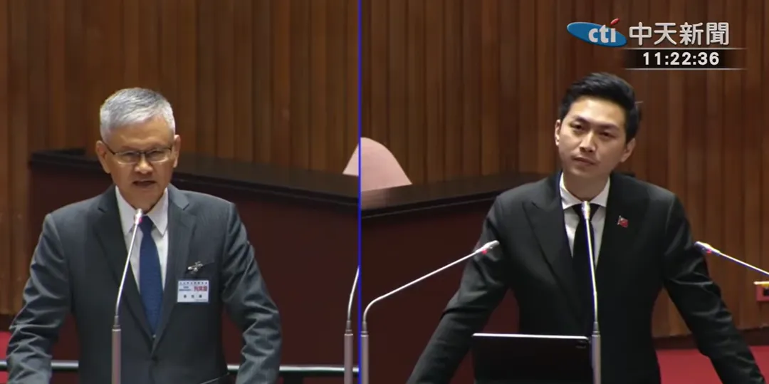 針對是否敢調查行政院長，李光章當場回答「敢」，並指法律生效後行政機關若長期不執行，又無法提出正當理由，監察院依法當然應立案調查。（圖／中天新聞）