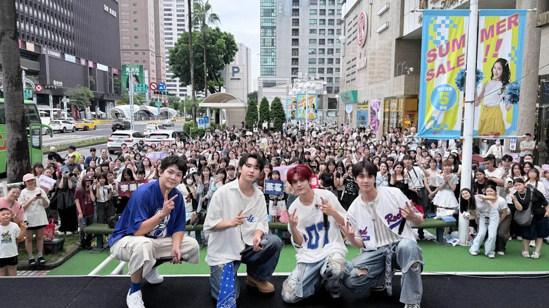 AcQUA源少年北中南3場簽唱會吸引超過千名粉絲熱情參與。（圖／種子音樂 提供）
