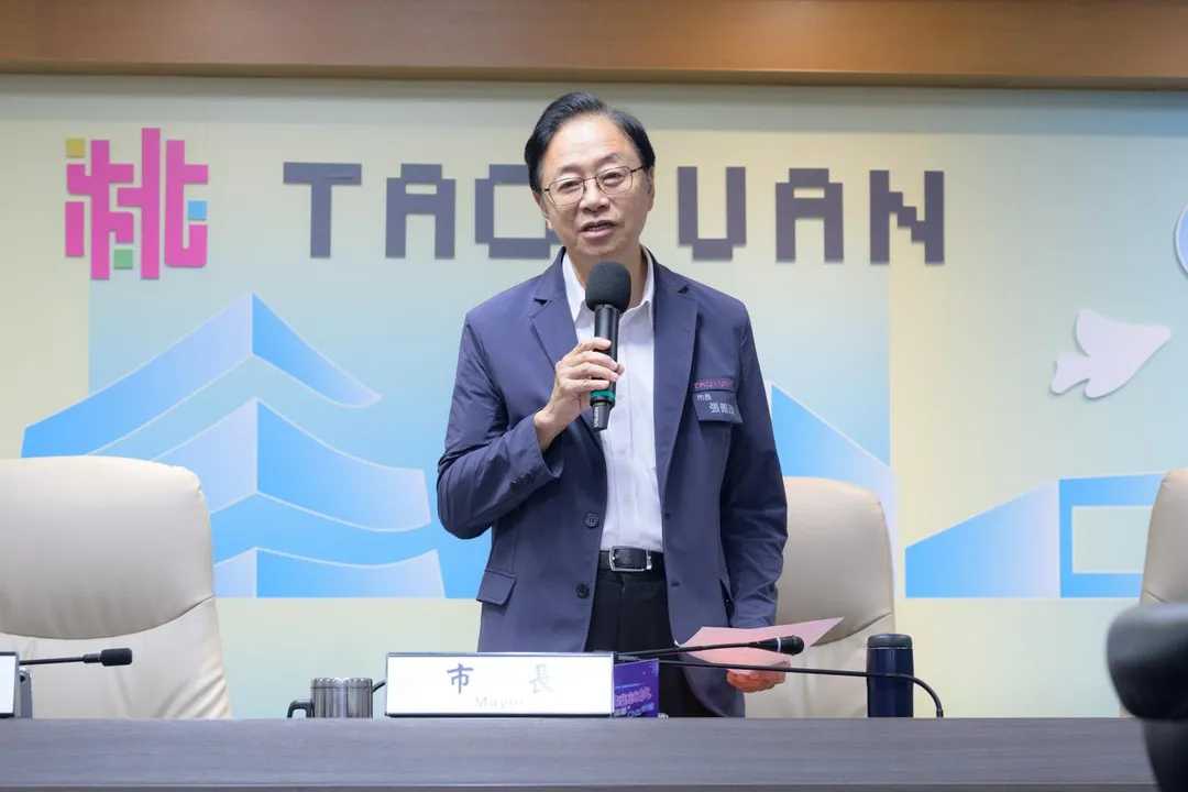 桃園市長張善政。(圖/桃園市政府)