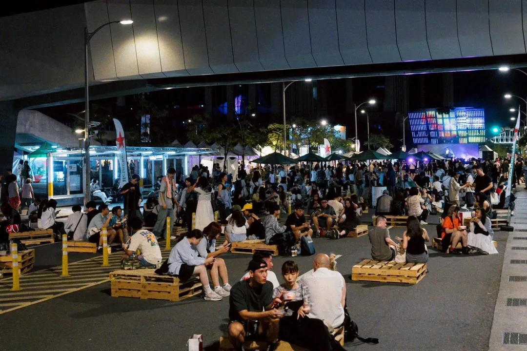 北流園區將化身「不夜音樂城」，規劃封街舞台及跨界DJ秀。（圖／台北市政府提供）