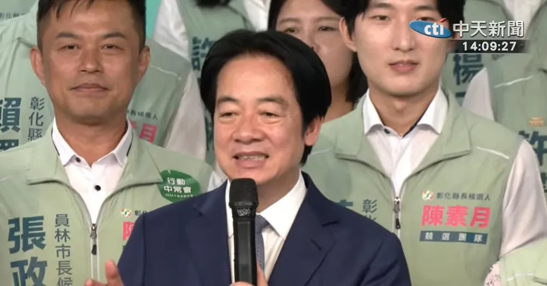 總統兼民進黨主席賴清德。（圖／中天新聞）