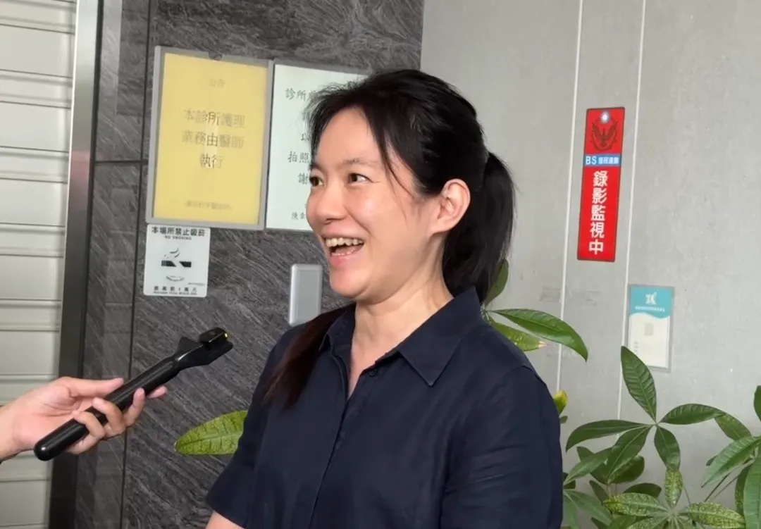 陳幸妤21日受訪。（圖／中天新聞）