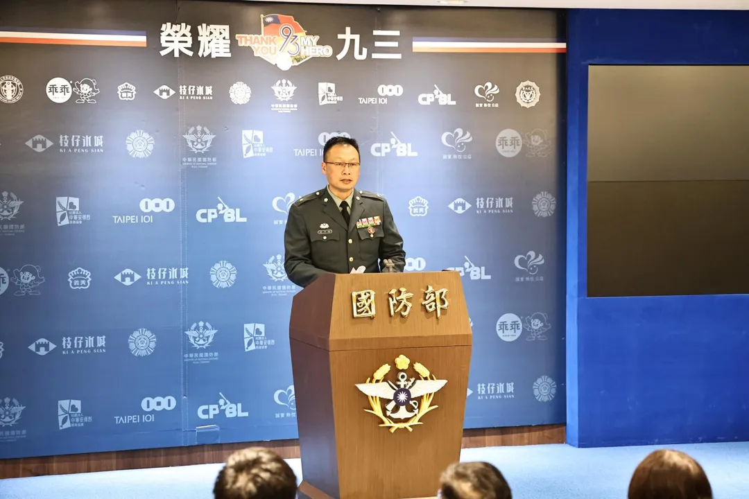 翁予恒處長。(圖/國防部)