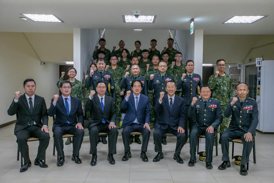 總統賴清德在823砲戰68周年前往金門視察。(圖/總統府提供)