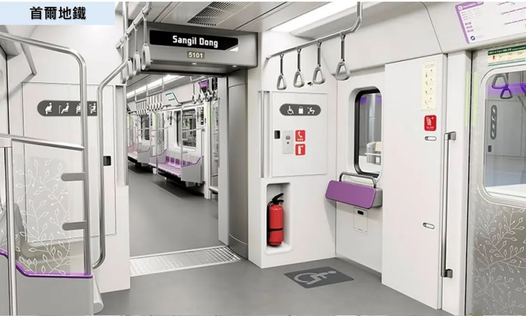 針對網路社群傳出台北捷運車廂拆除立柱與座椅是為了「方便軍隊鎮壓」、「讓市民無路可逃」等政治或軍事目的，台北捷運公司今日發表嚴正聲明予以駁斥。（圖／北捷提供）