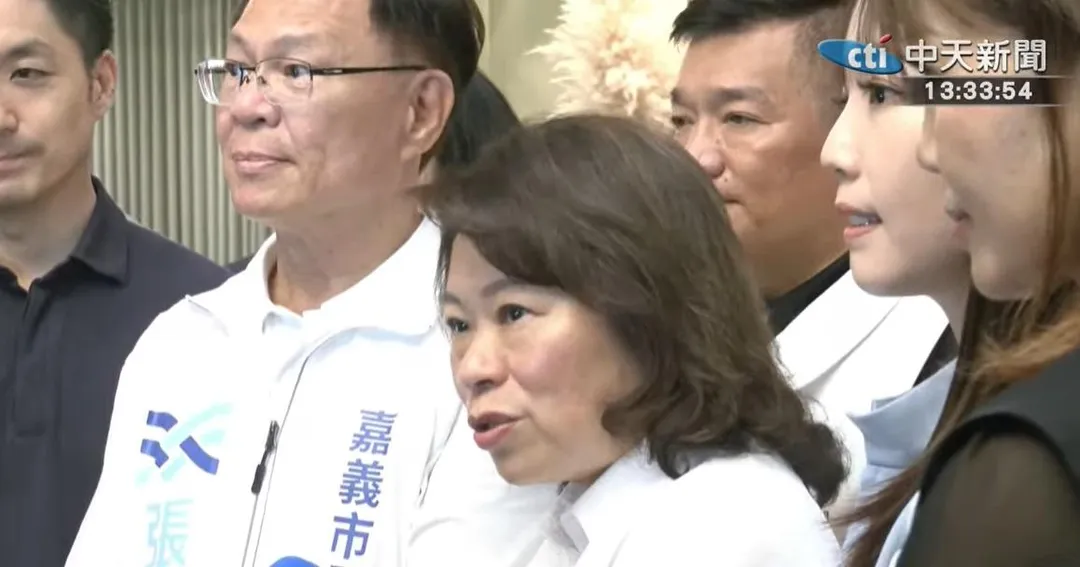 嘉義市長黃敏惠。(圖/中天新聞)