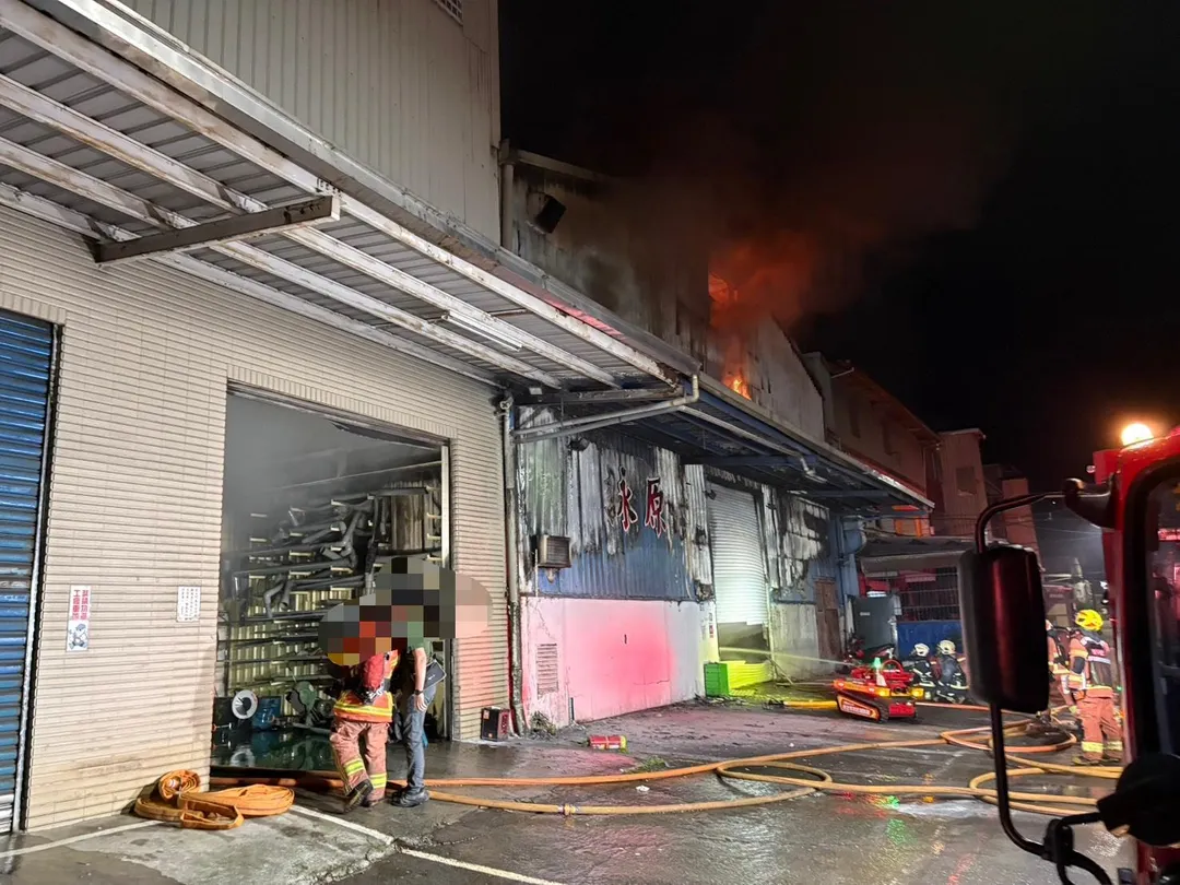 火災現場。（圖／民眾提供）