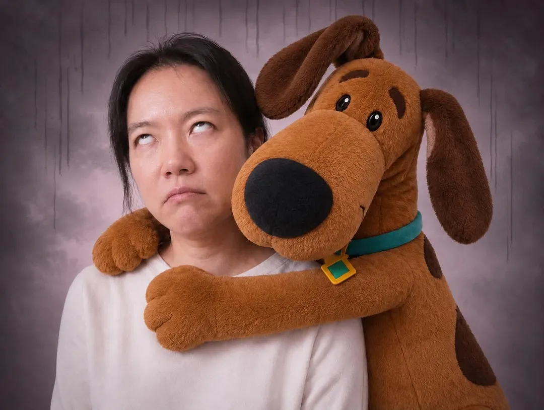 女兒陳幸妤也時常變成老爸搞笑哽的一部分。（圖／翻攝chenshuibian88的Threads）
