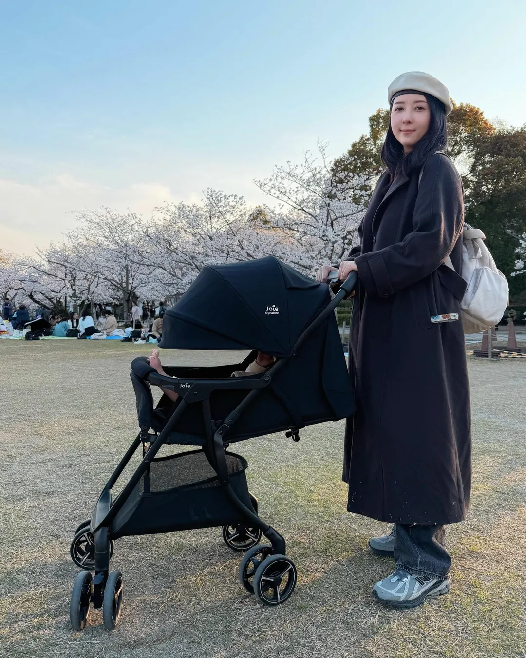 五熊去年升格當媽，常在社群媒體上曬娃，分享當媽心情。（圖／翻攝自bernice0222IG）