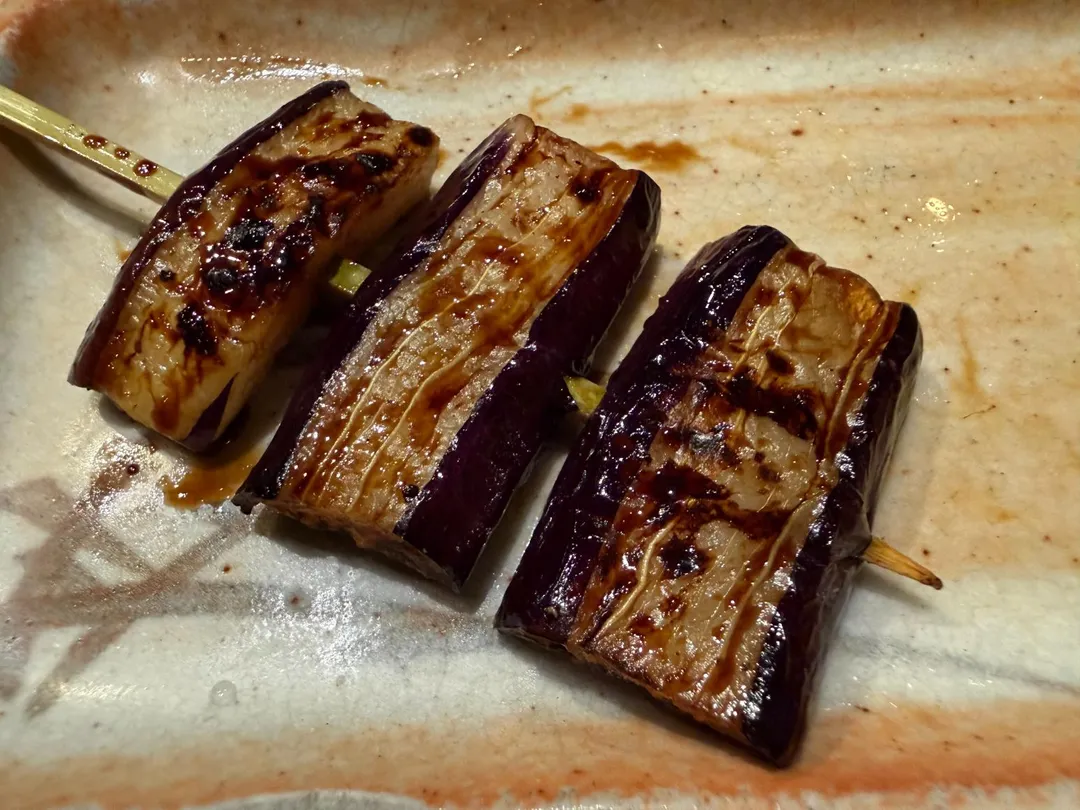 烤茄子。(圖/黃宏輝提供)