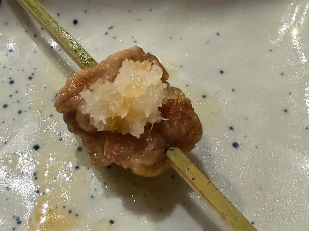醬燒搭配蘿蔔泥。(圖/黃宏輝提供)