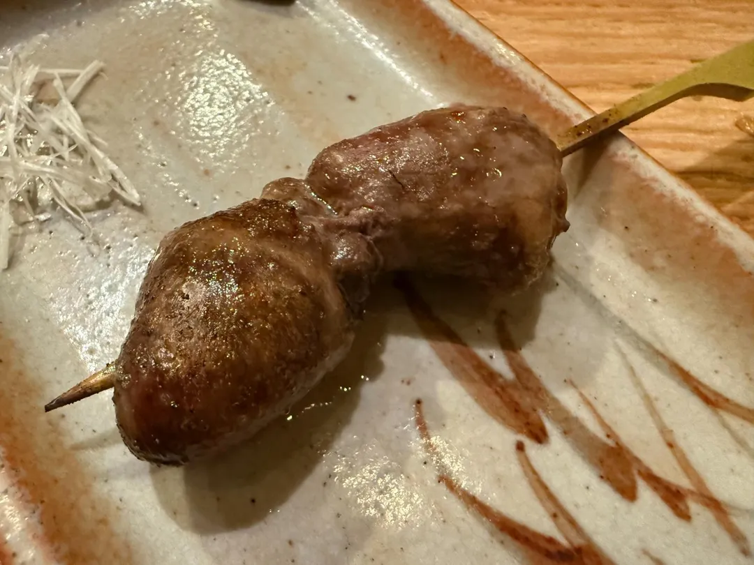 烤雞心。(圖/黃宏輝提供)